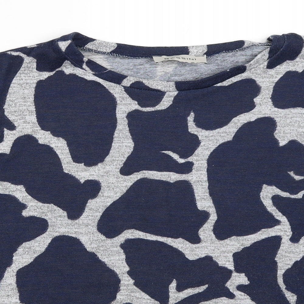 BASSINI Womens Blue   Pullover Jumper Size 12