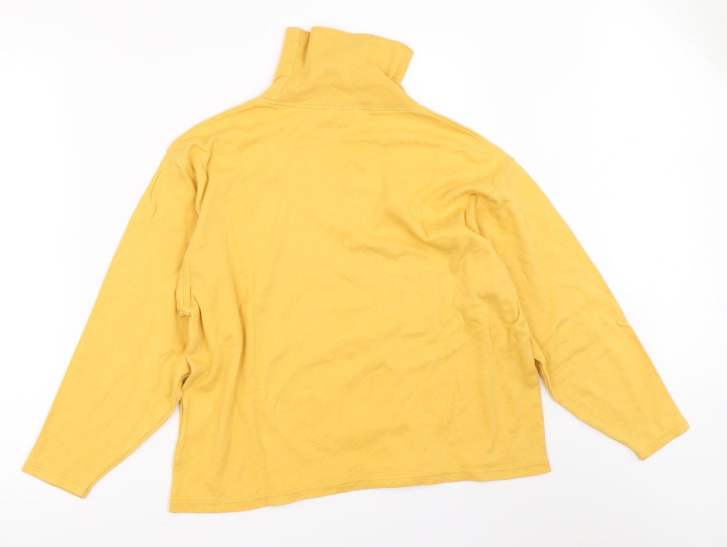 Compliments Womens Yellow   Pullover Jumper Size M