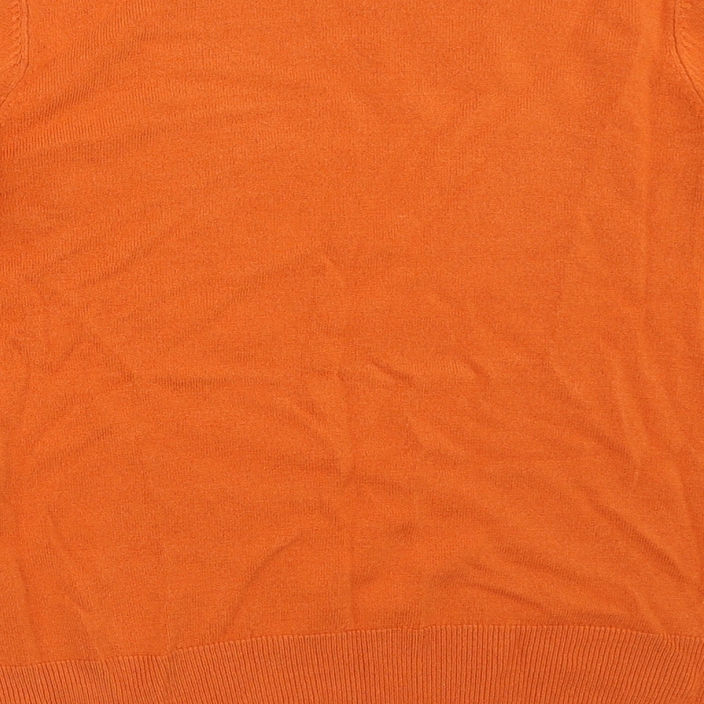 BHS Womens Orange   Pullover Jumper Size 12