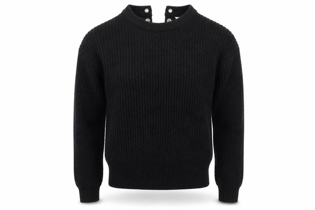 Amara Reya Womens Black   Pullover Jumper Size M