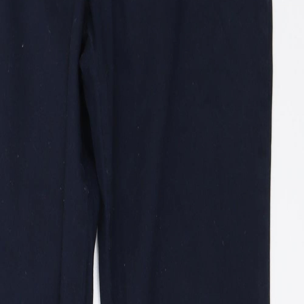 Dorothy Perkins Womens Blue   Trousers  Size 10 L31 in
