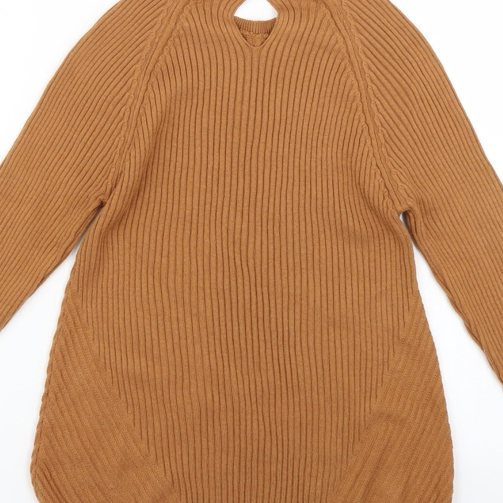 Select Womens Orange   Pullover Jumper Size 12
