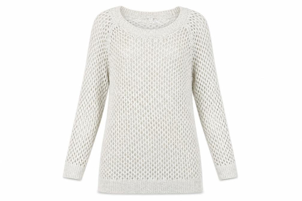 Gap Womens Beige  Knit Pullover Jumper Size L