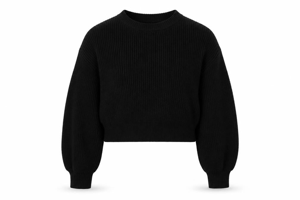 H&M Womens Black   Pullover Jumper Size S