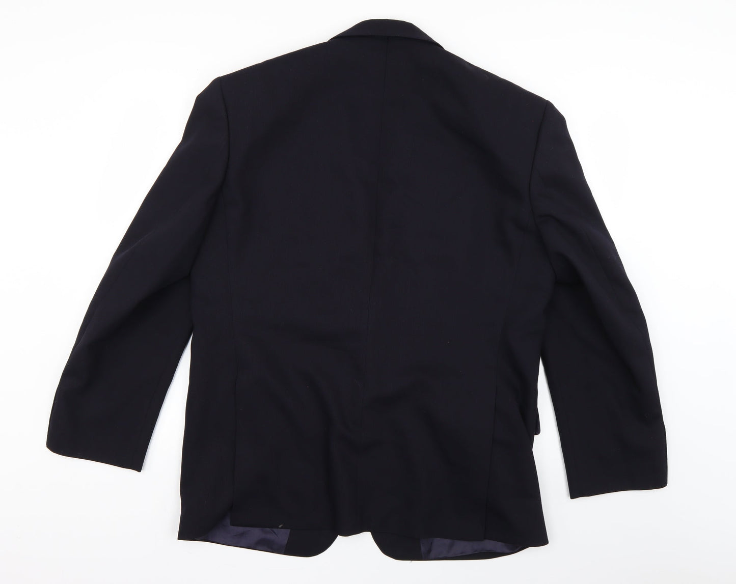 Preworn Mens Blue   Jacket Suit Jacket Size 36