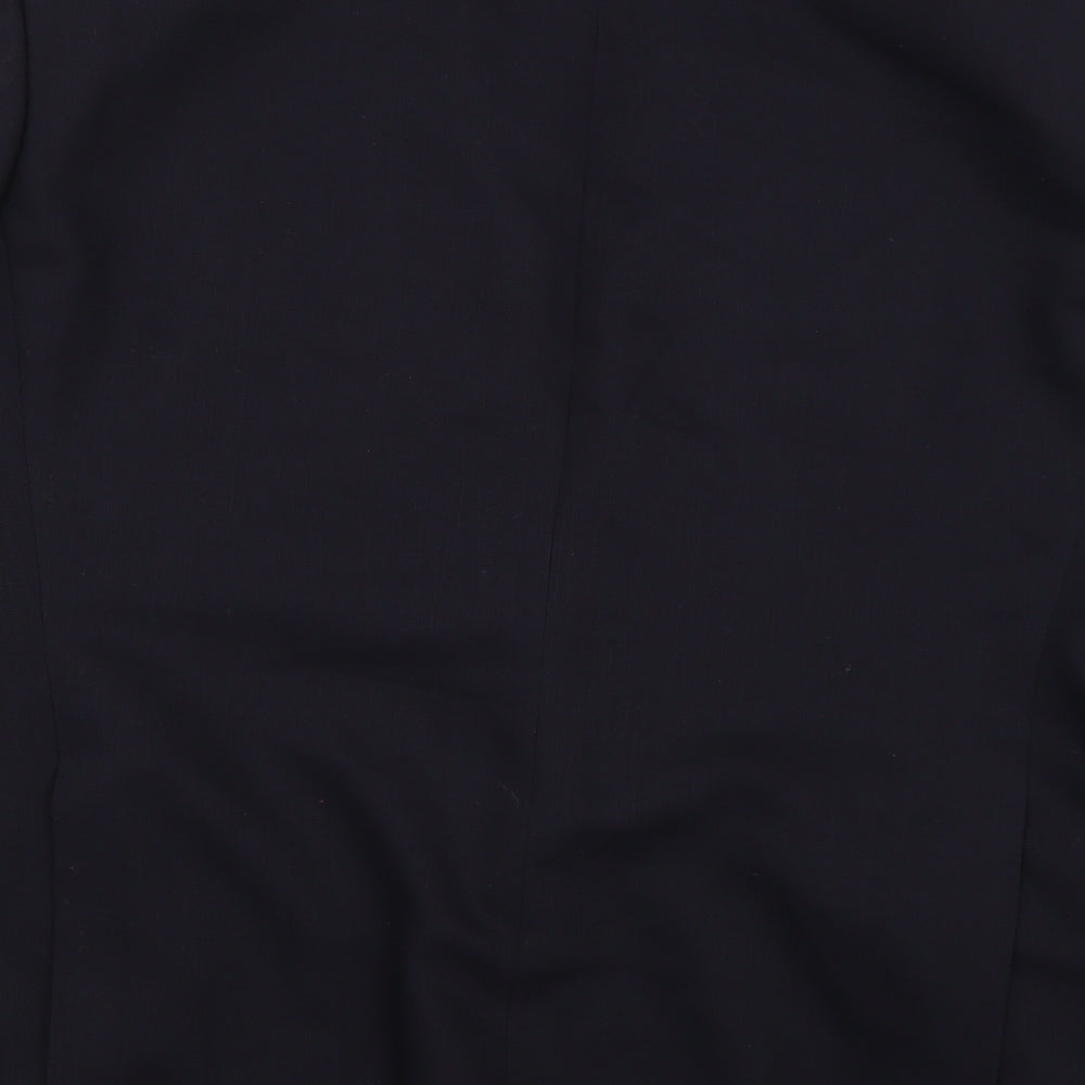 Preworn Mens Blue   Jacket Suit Jacket Size 36