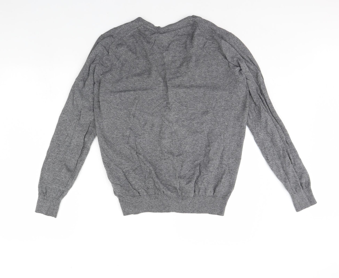 H&M Womens Grey   Cardigan Jumper Size M