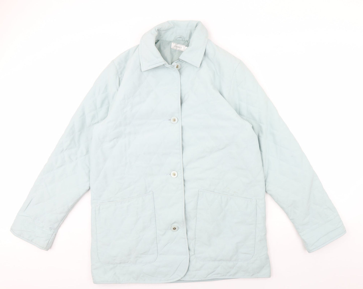 Classic Womens Green   Jacket Coat Size 16
