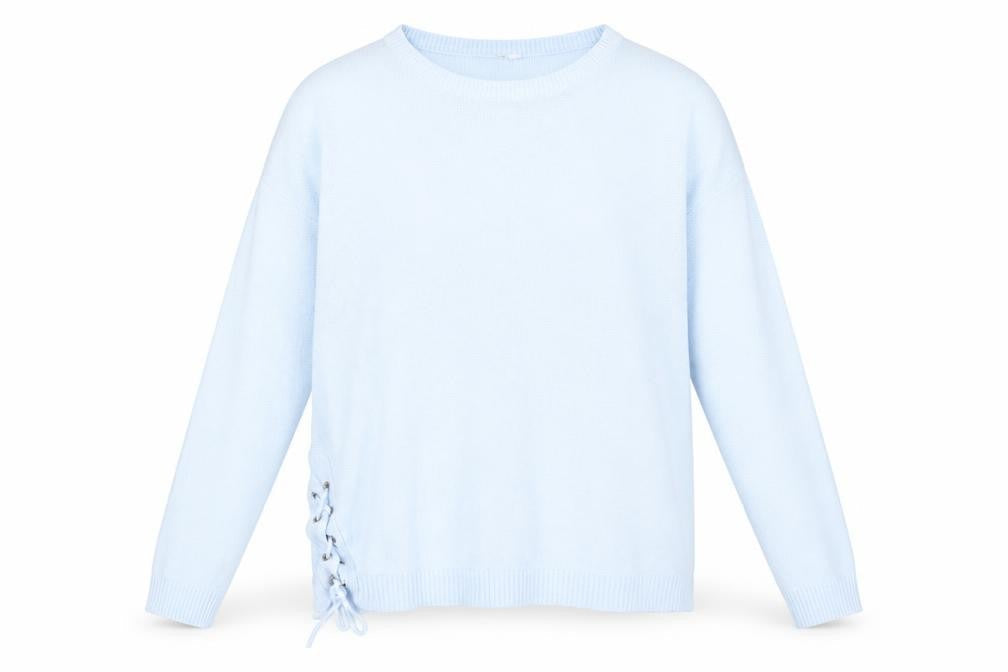 Capsule Womens Blue Pullover Jumper Size S