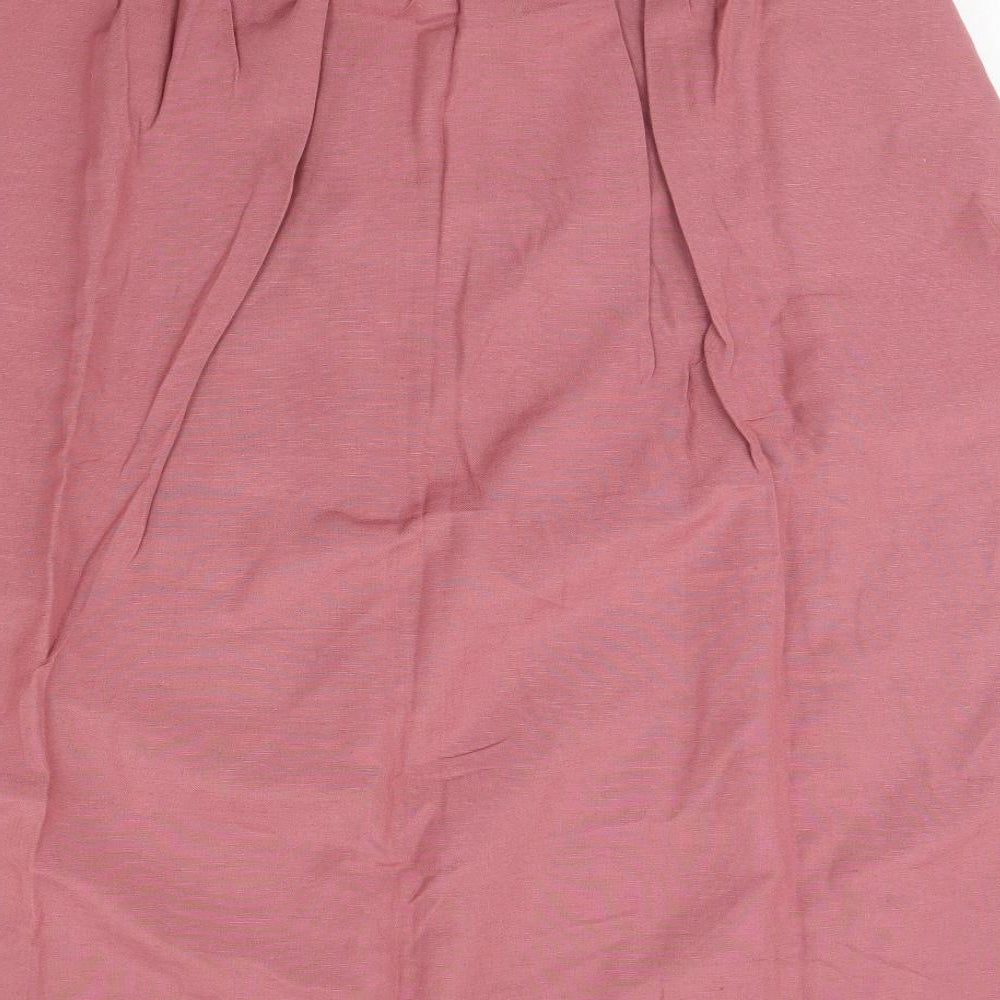 Capsule Womens Pink   Flare Skirt Size 46 in