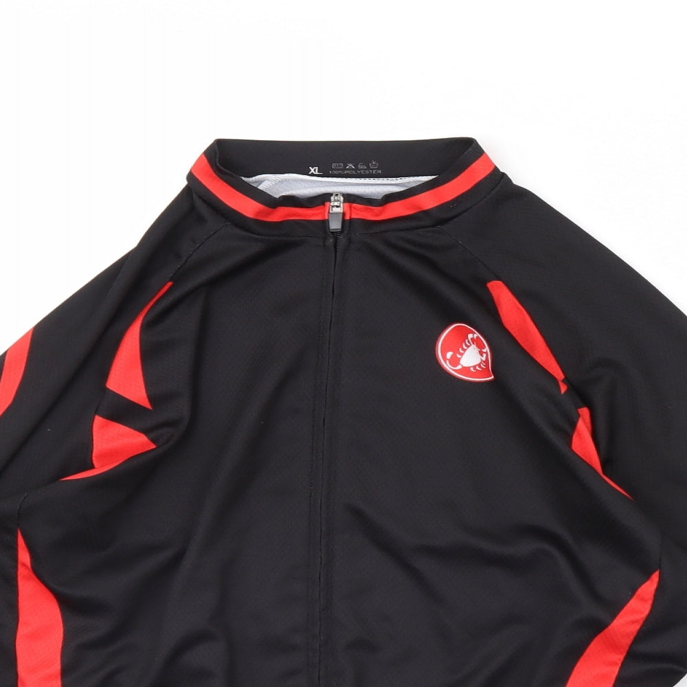 Preworn Boys Black   Jacket  Size 13 Years