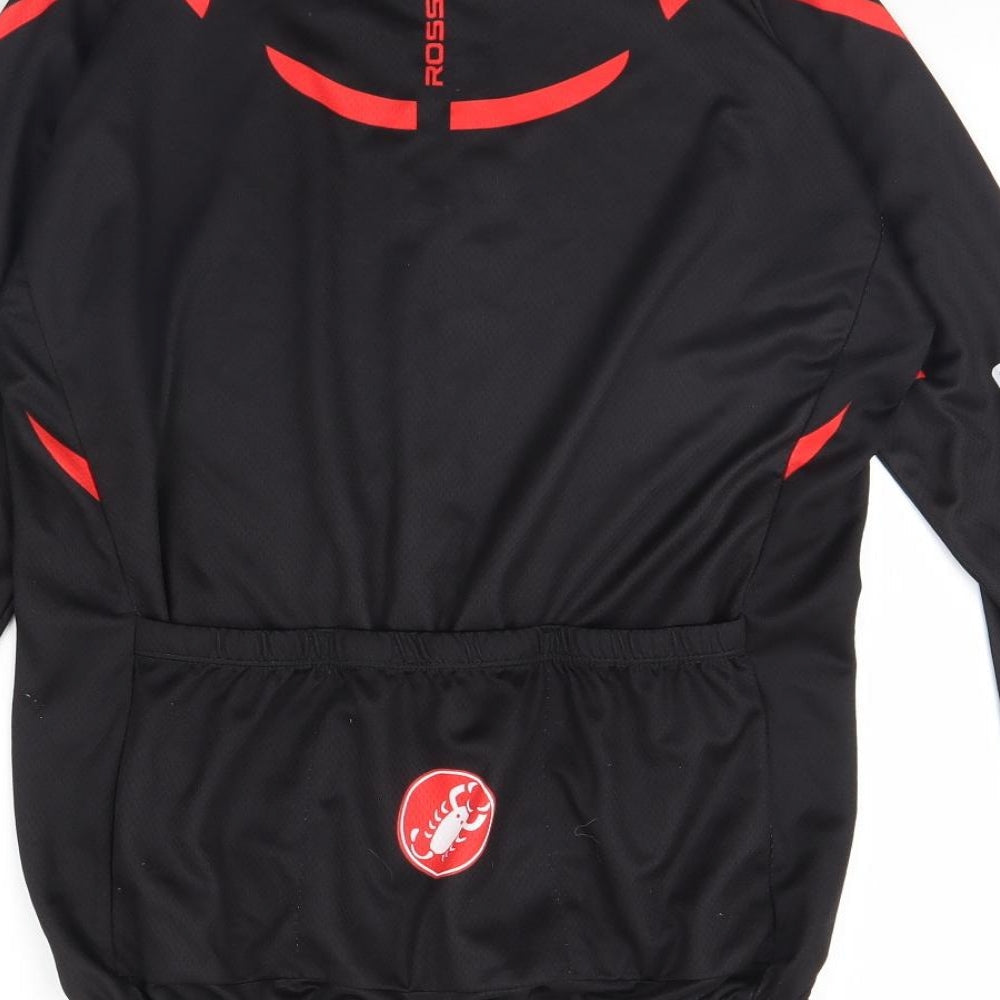 Preworn Boys Black   Jacket  Size 13 Years