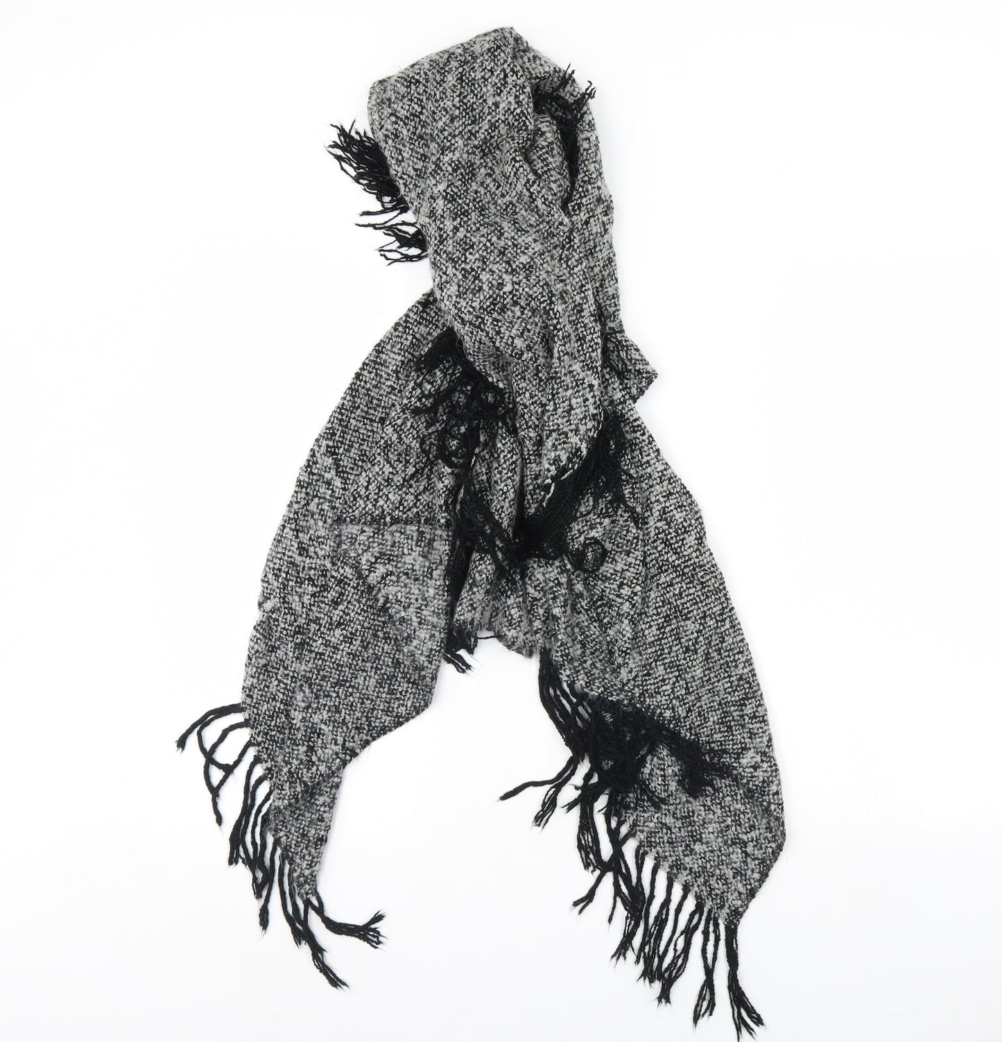 Preworn Womens Black    Scarf