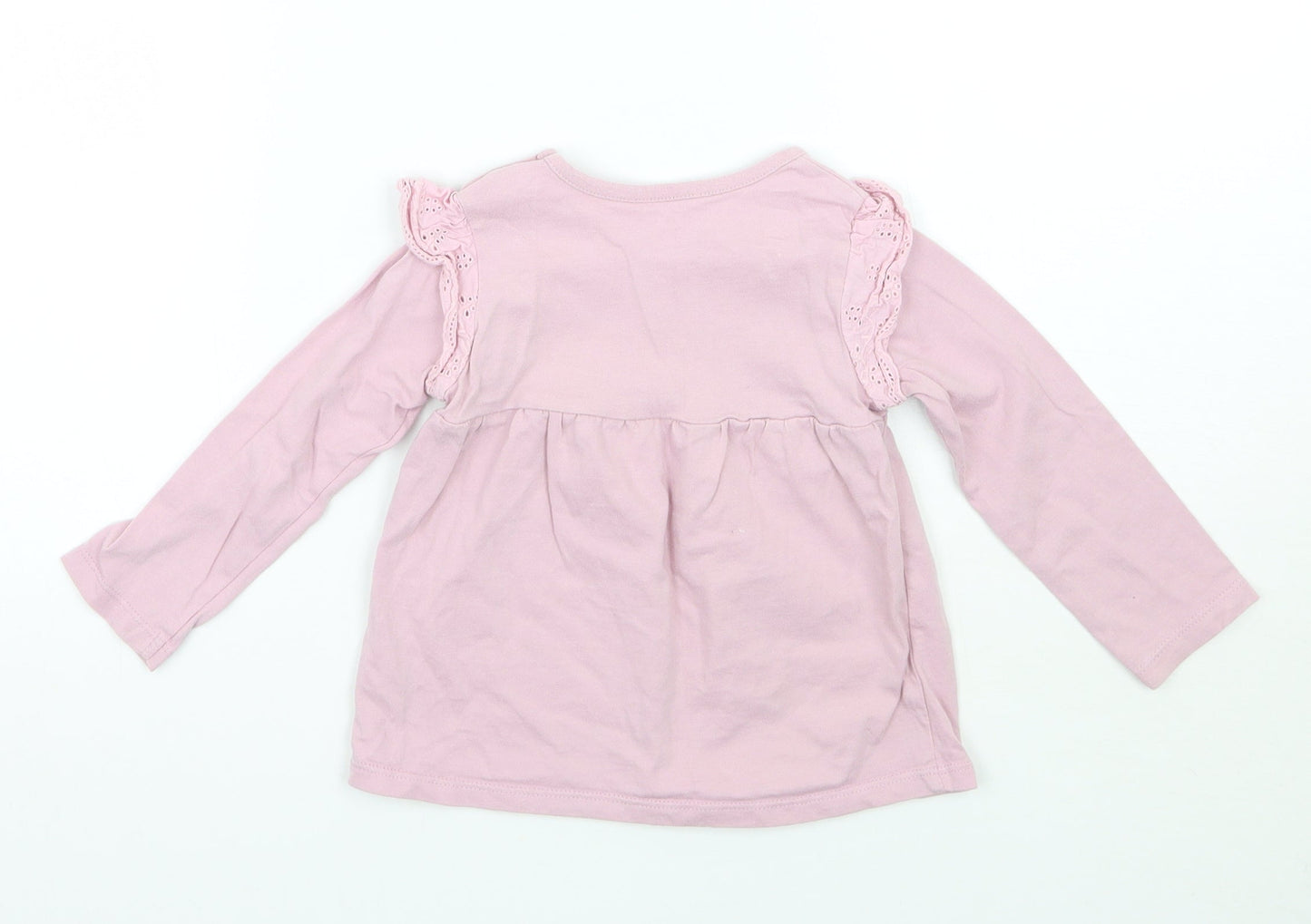 Nutmeg Girls Purple   Basic T-Shirt Size 12 Months
