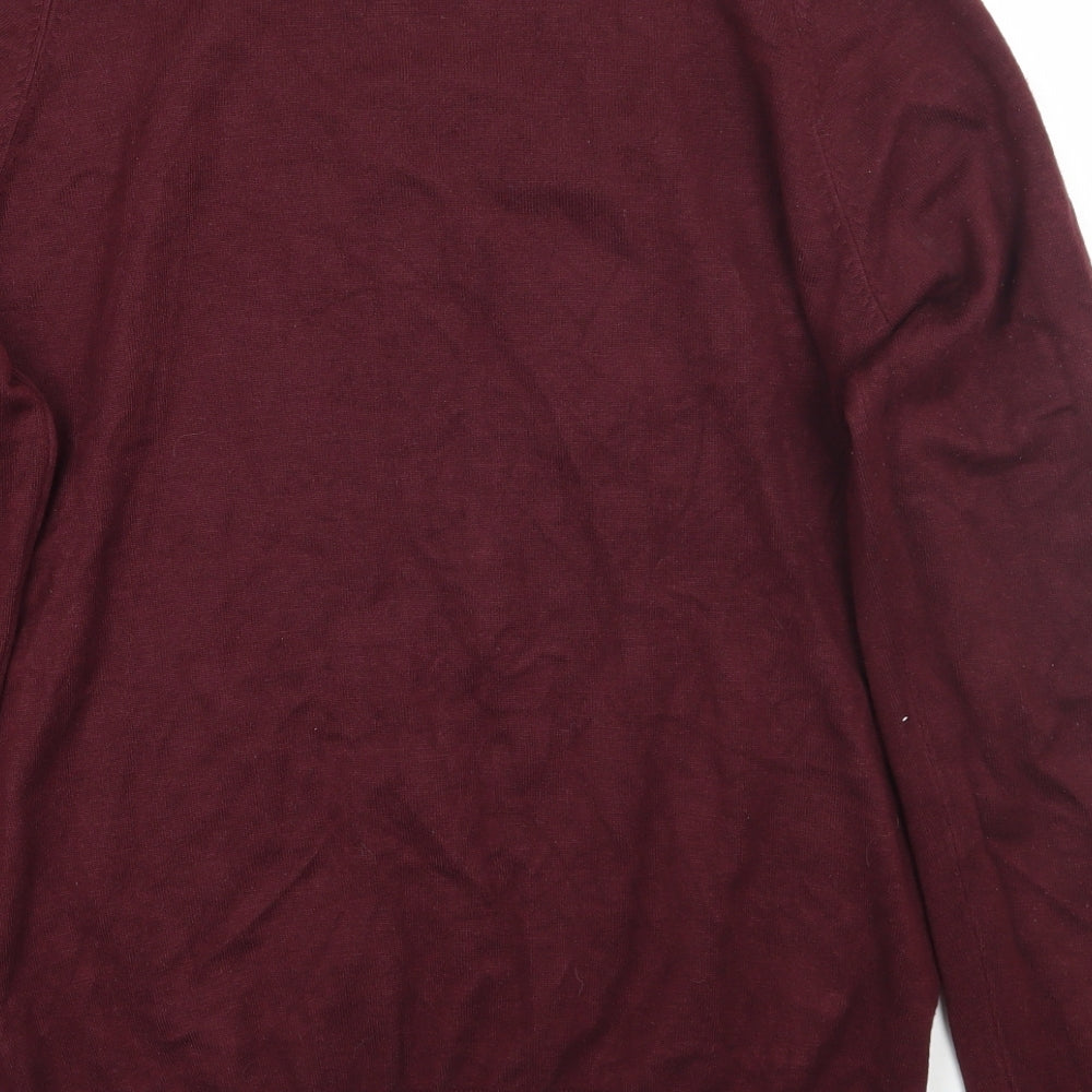 River Island Mens Purple   Pullover Jumper Size M