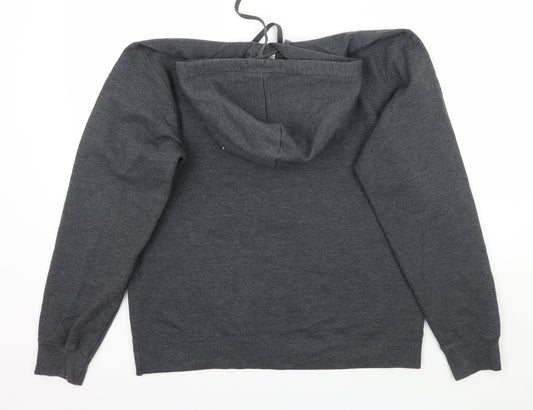 Port & Company Womens Grey   Pullover Hoodie Size M