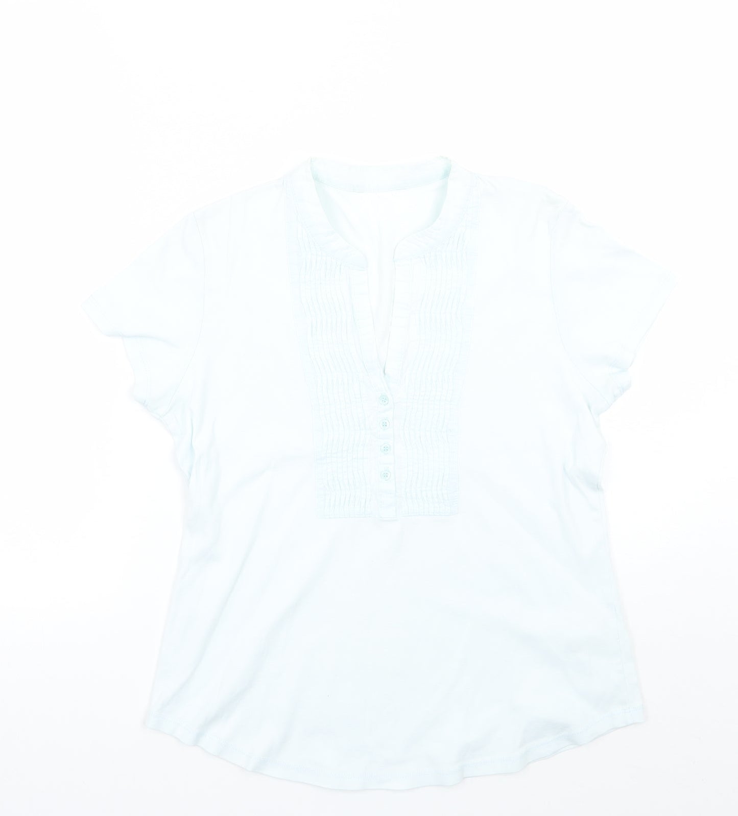 Marks and Spencer Womens Blue   Basic T-Shirt Size 14