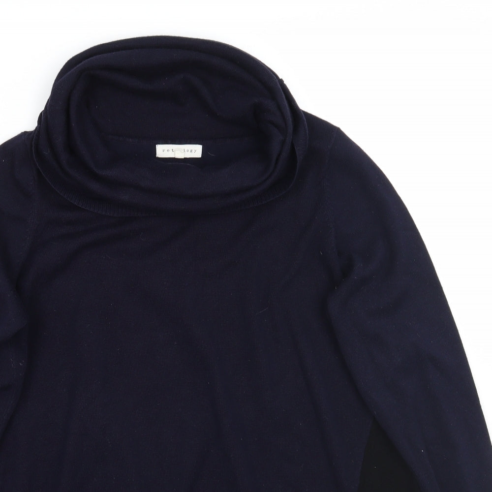 Retrology Womens Blue   Pullover Jumper Size S
