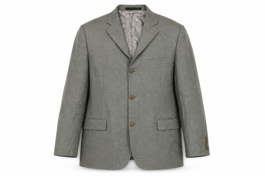 Marks and Spencer Mens Green Houndstooth  Jacket Blazer Size M