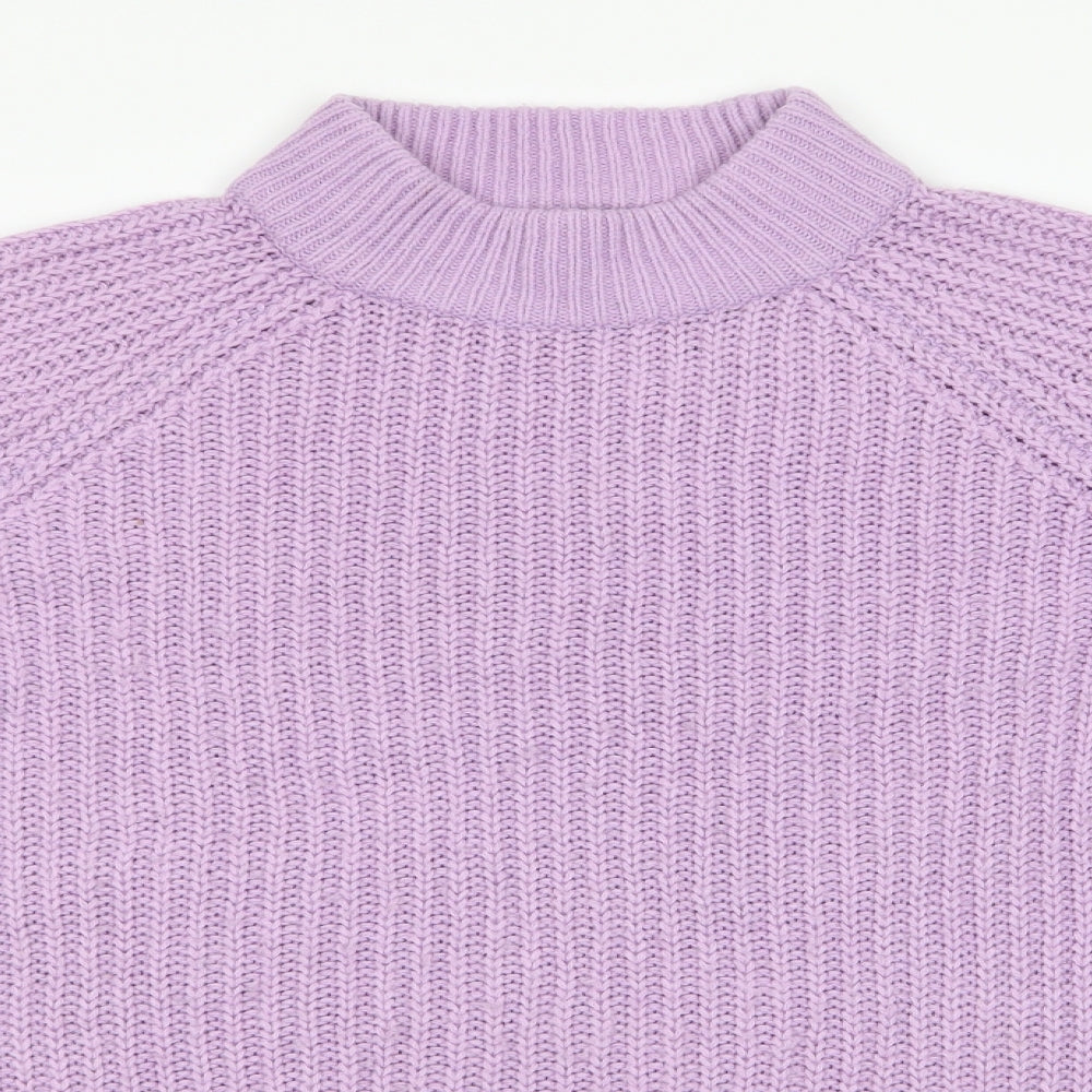 Vera Moda Womens Purple   Pullover Jumper Size S  - Chunk