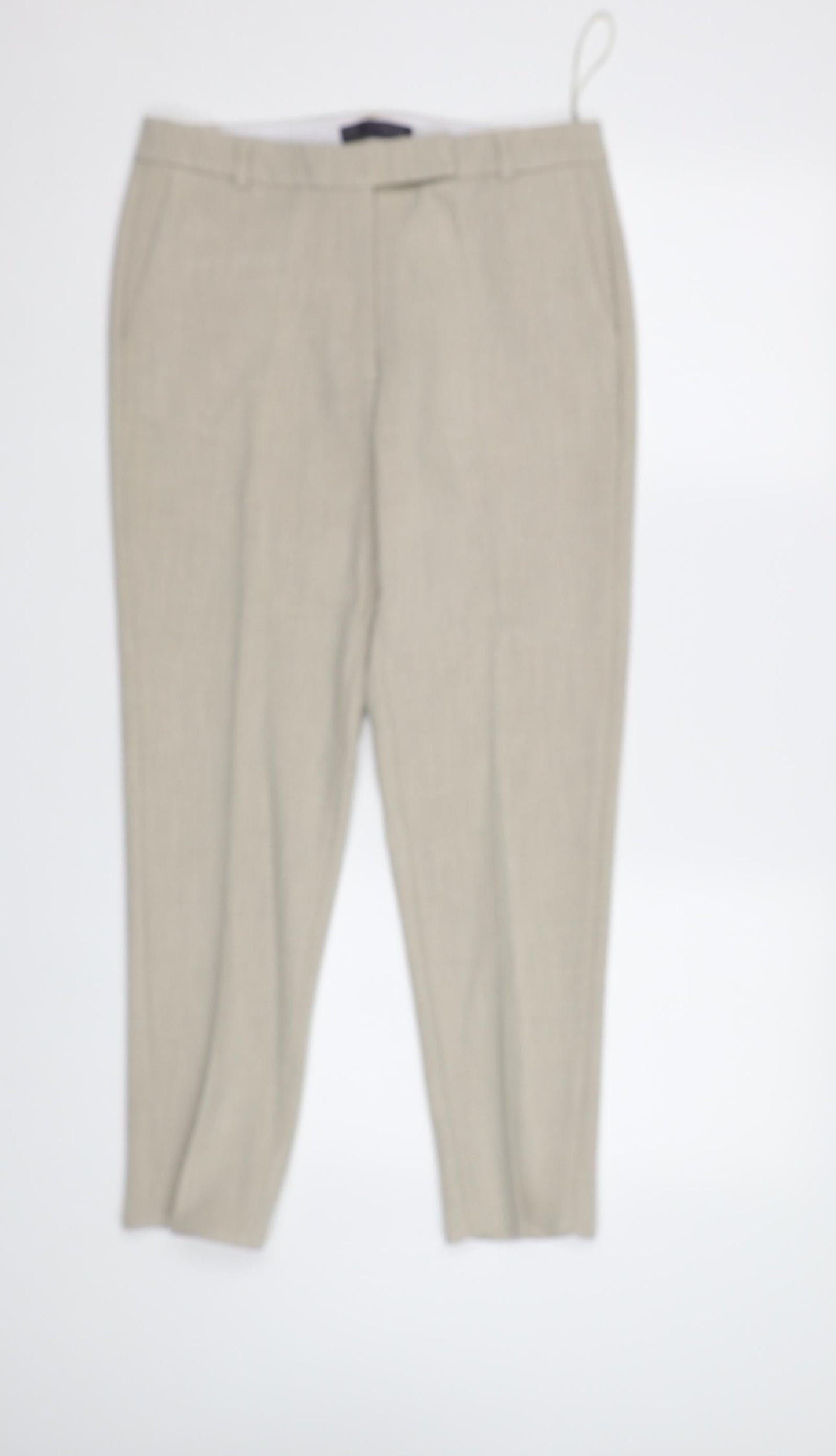M&S Womens Beige   Dress Pants Trousers Size 10 L27 in