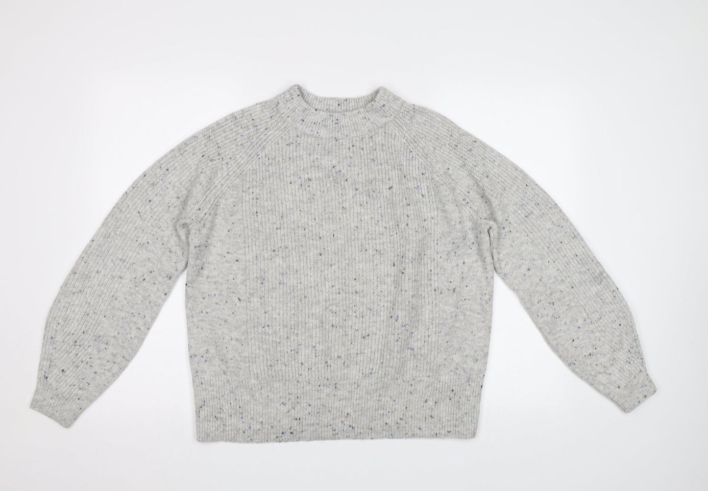 M&S Womens Grey   Pullover Jumper Size M