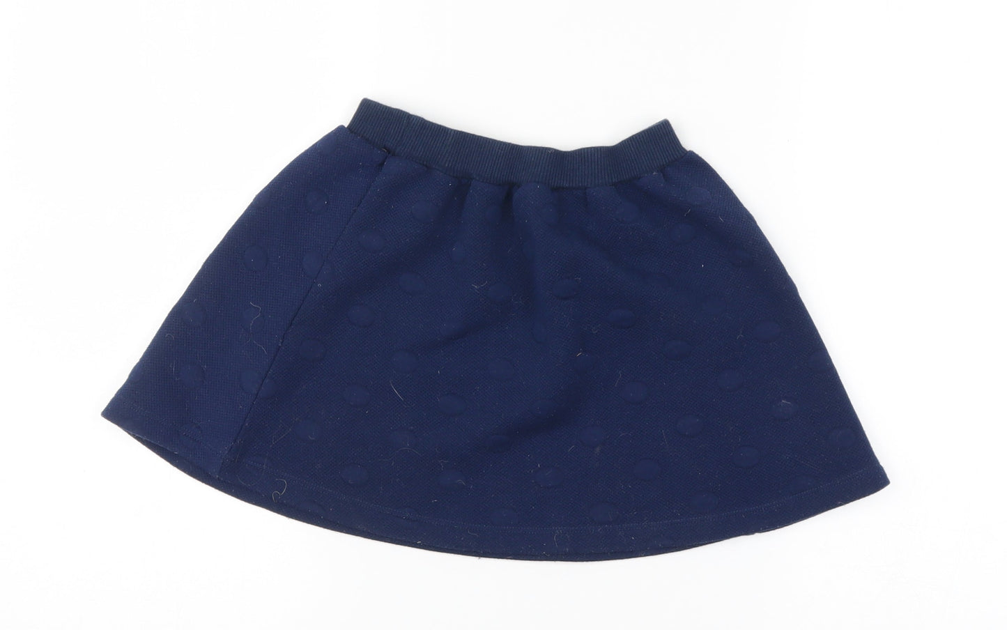Nutmeg Girls Blue Polka Dot  A-Line Skirt Size 5-6 Years