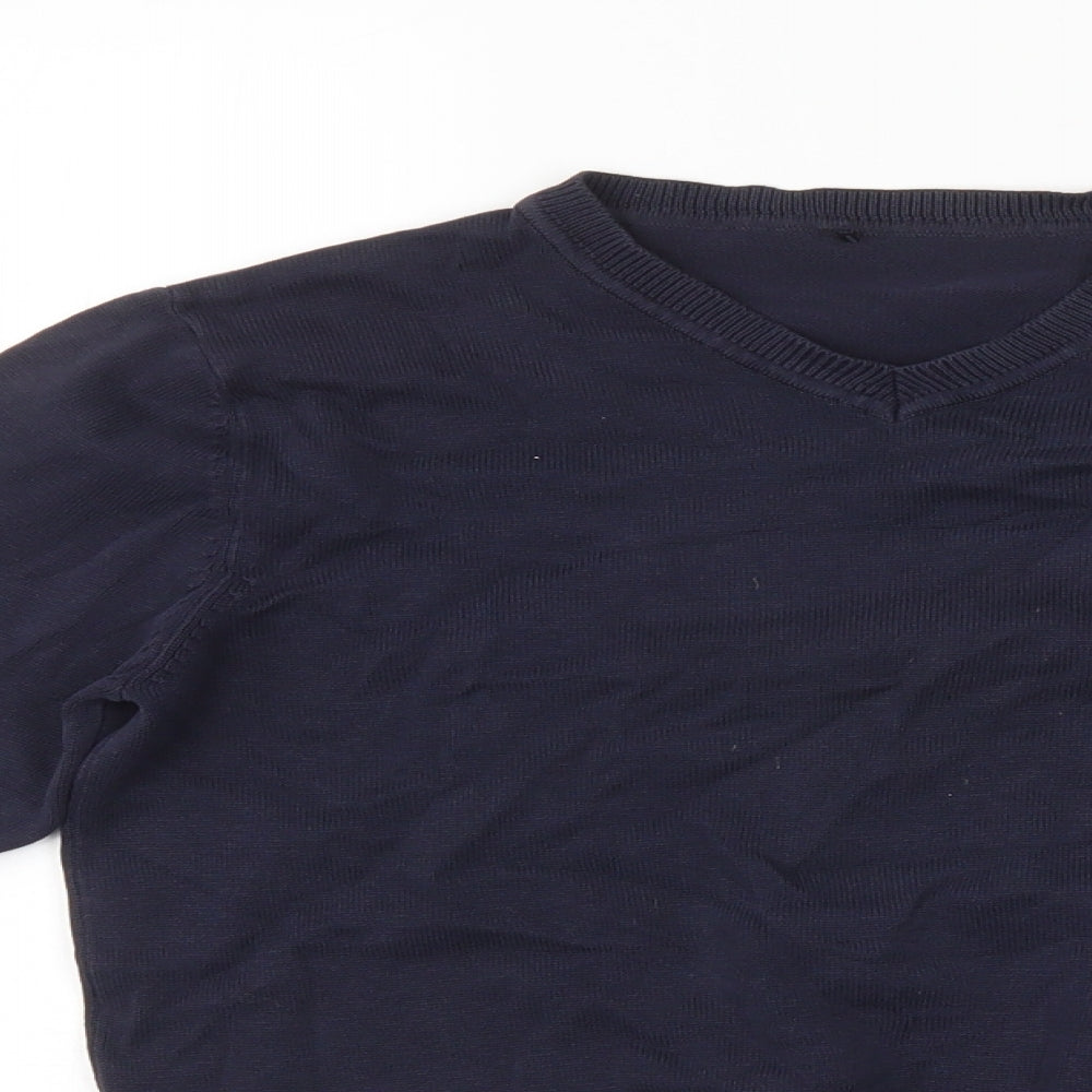 George Boys Blue   Pullover Jumper Size 8 Years