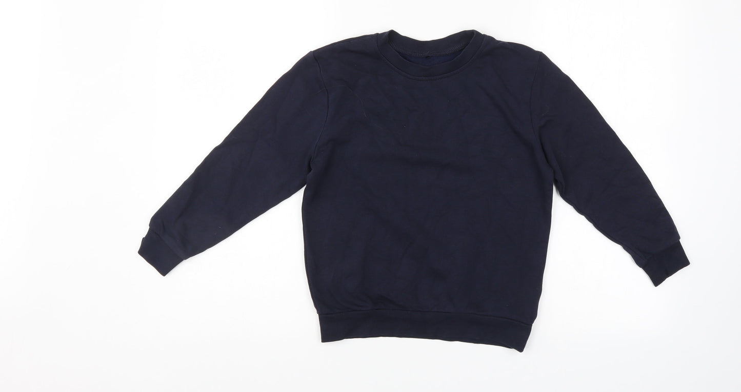George Boys Blue   Pullover Sweatshirt Size 7-8 Years