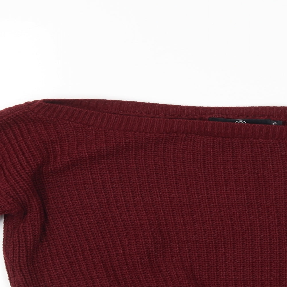 Missguided Womens Purple   Pullover Jumper Size S