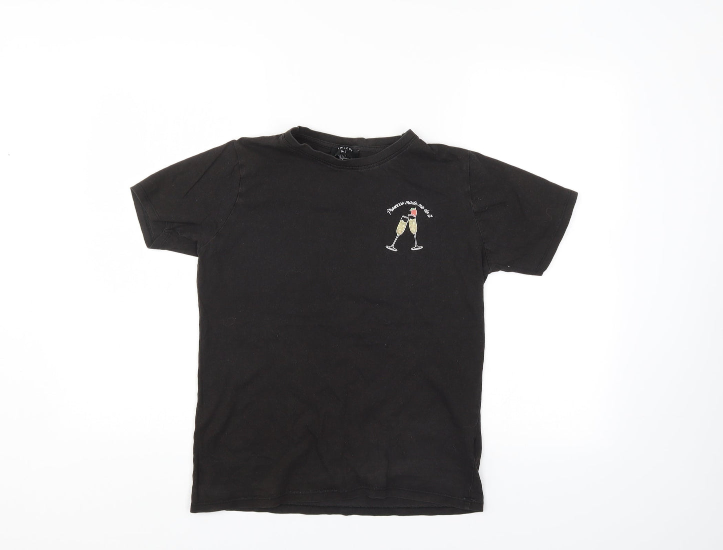 New Look Womens Brown   Basic T-Shirt Size 8