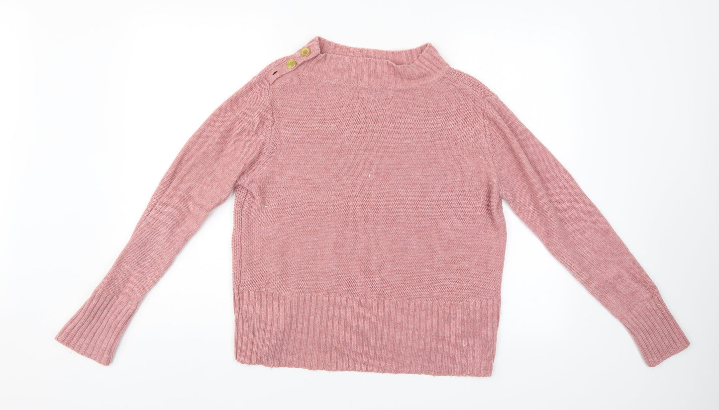 M&S Womens Pink   Pullover Jumper Size 14
