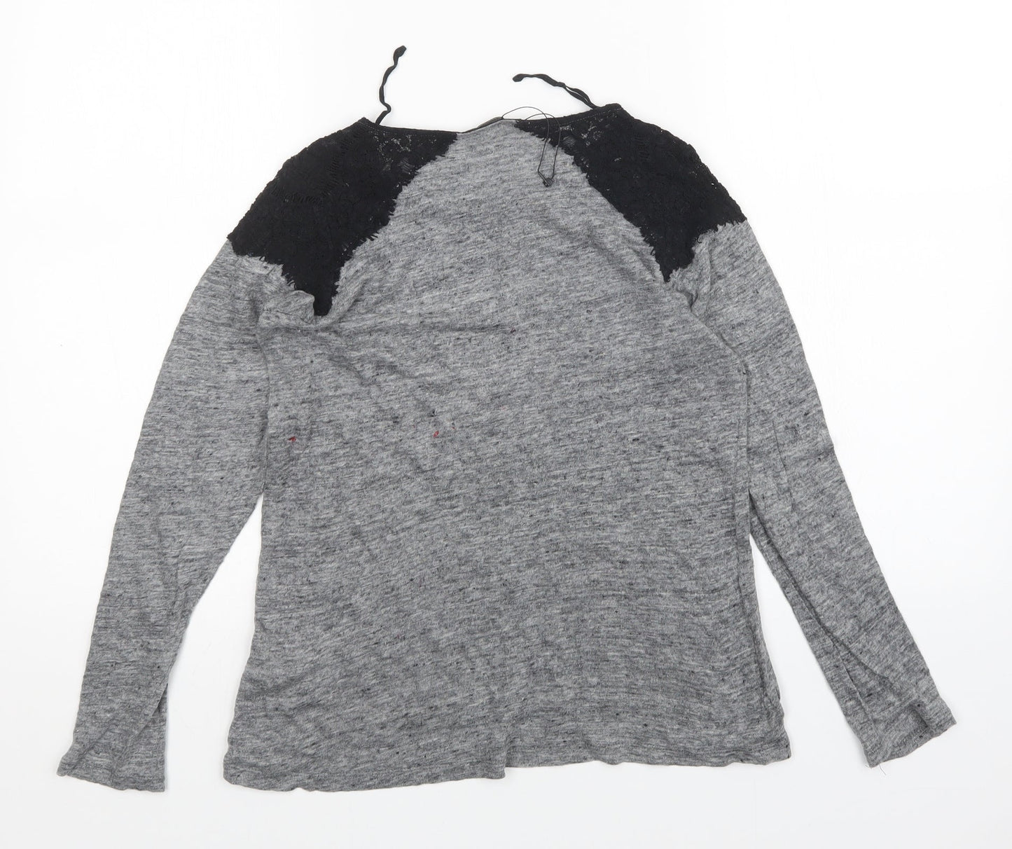 Zara Womens Grey   Basic T-Shirt Size M