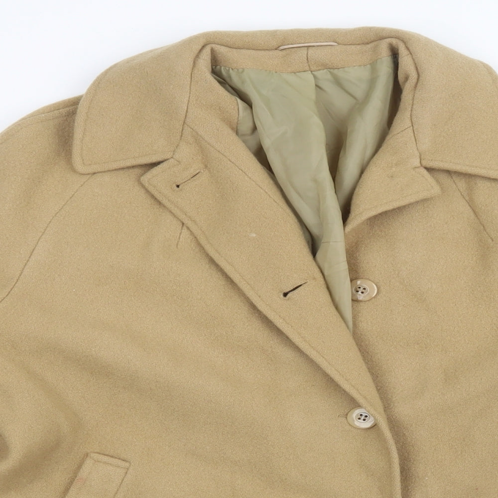 Preworn Womens Beige   Jacket Coatigan Size 18