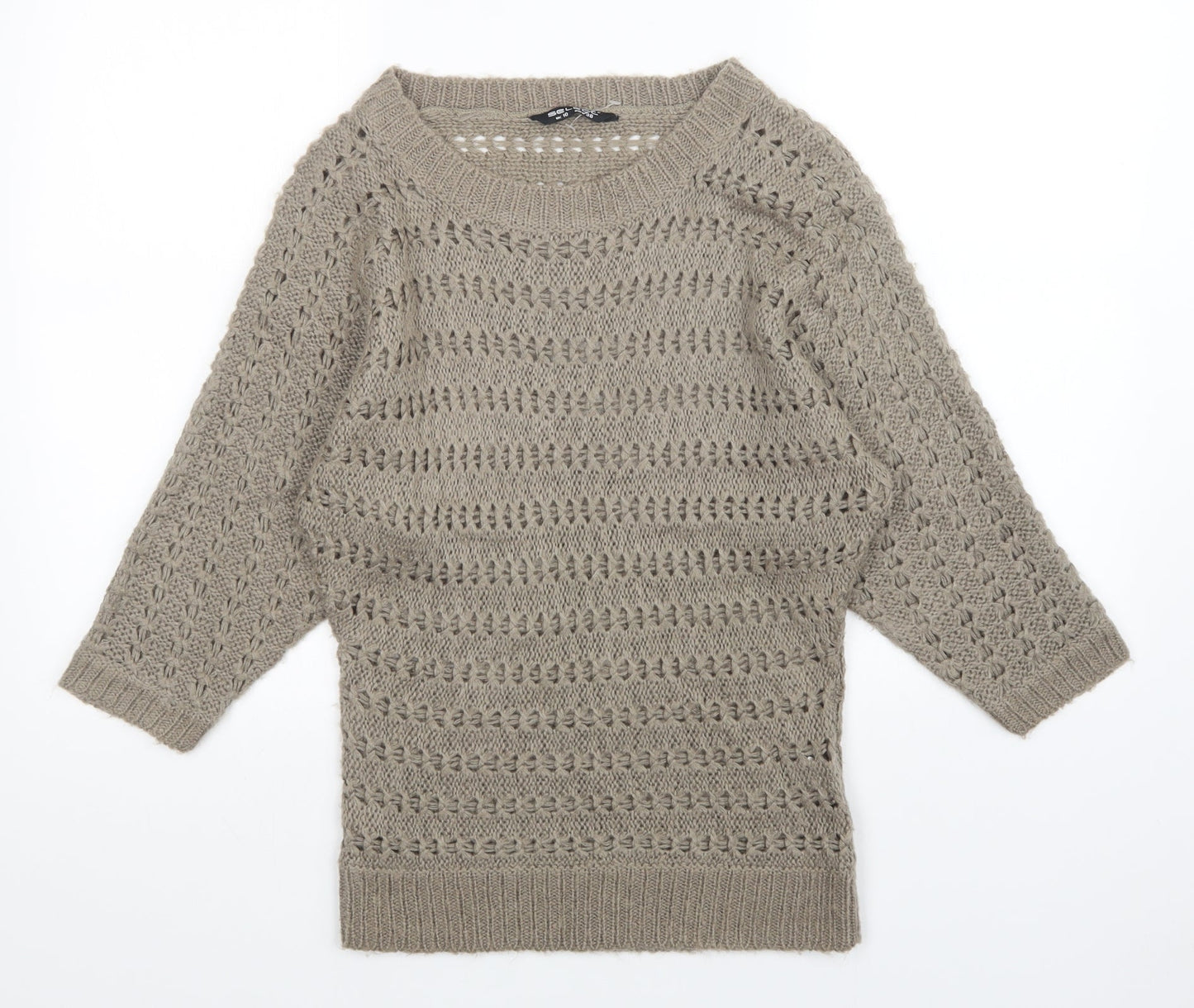 Select Womens Brown   Pullover Jumper Size 10