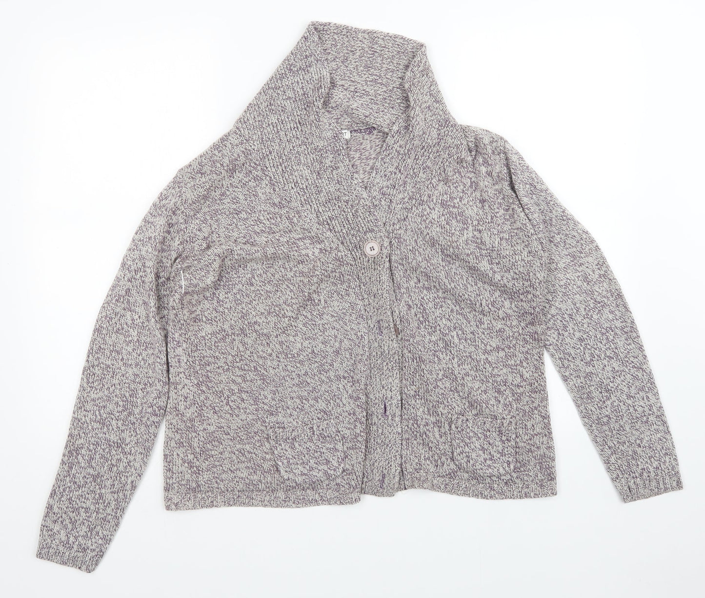 Damart Womens Purple   Cardigan Jumper