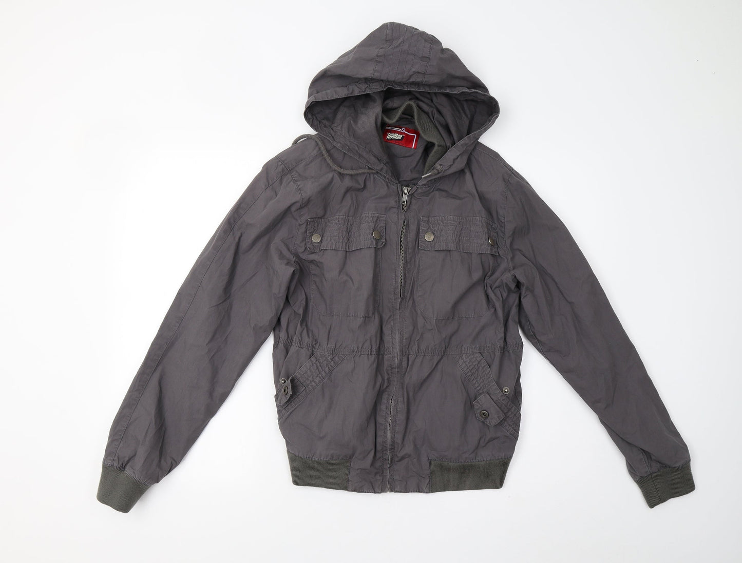 Topman Mens Grey   Jacket  Size S