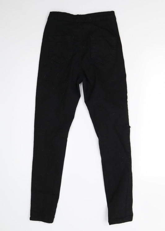 Portobello Womens Black  Denim Skinny Jeans Size 10 L27 in