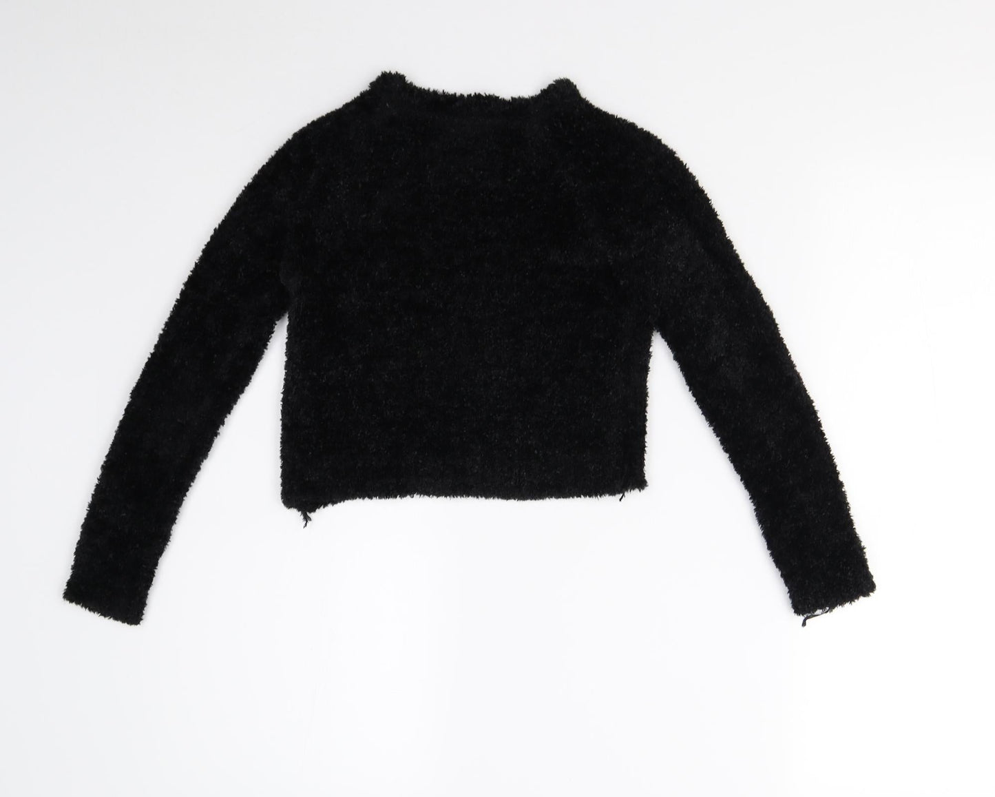 YD Girls Black   Pullover Jumper Size 7-8 Years