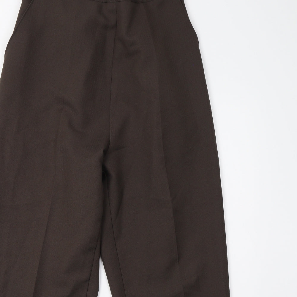 Preworn Womens Brown   Trousers  Size 18 L26 in