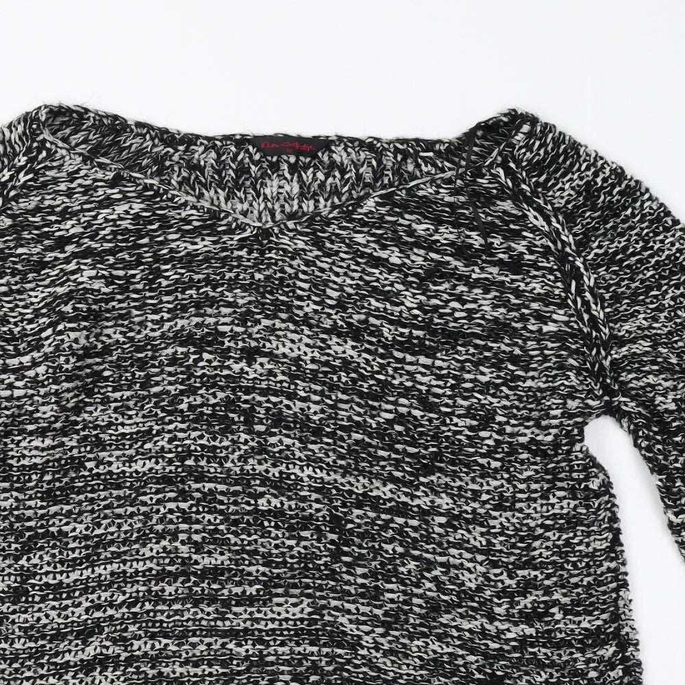 Miss Selfridge Womens Grey   Pullover Jumper Size 12