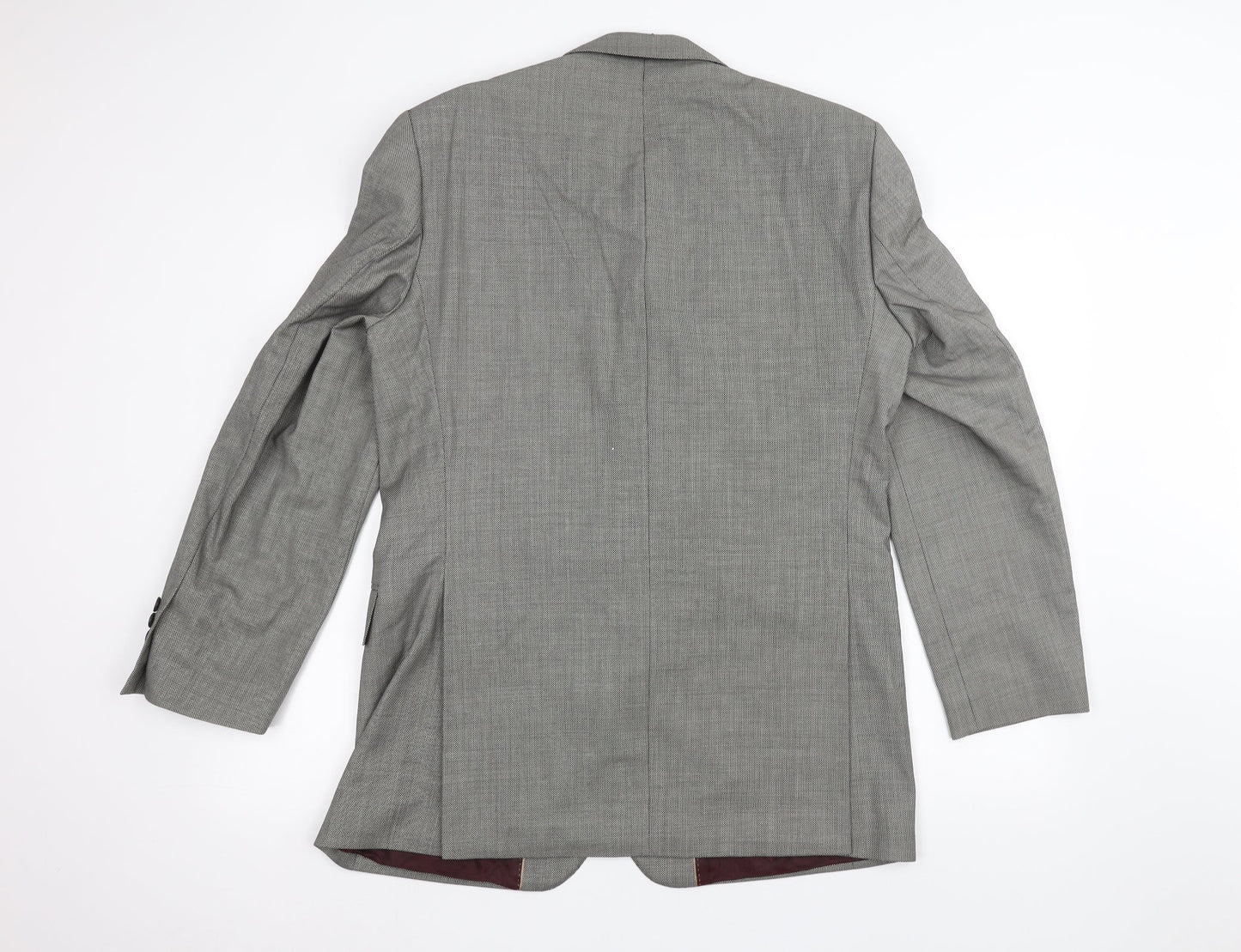 chester Mens Grey   Jacket Suit Jacket Size 40