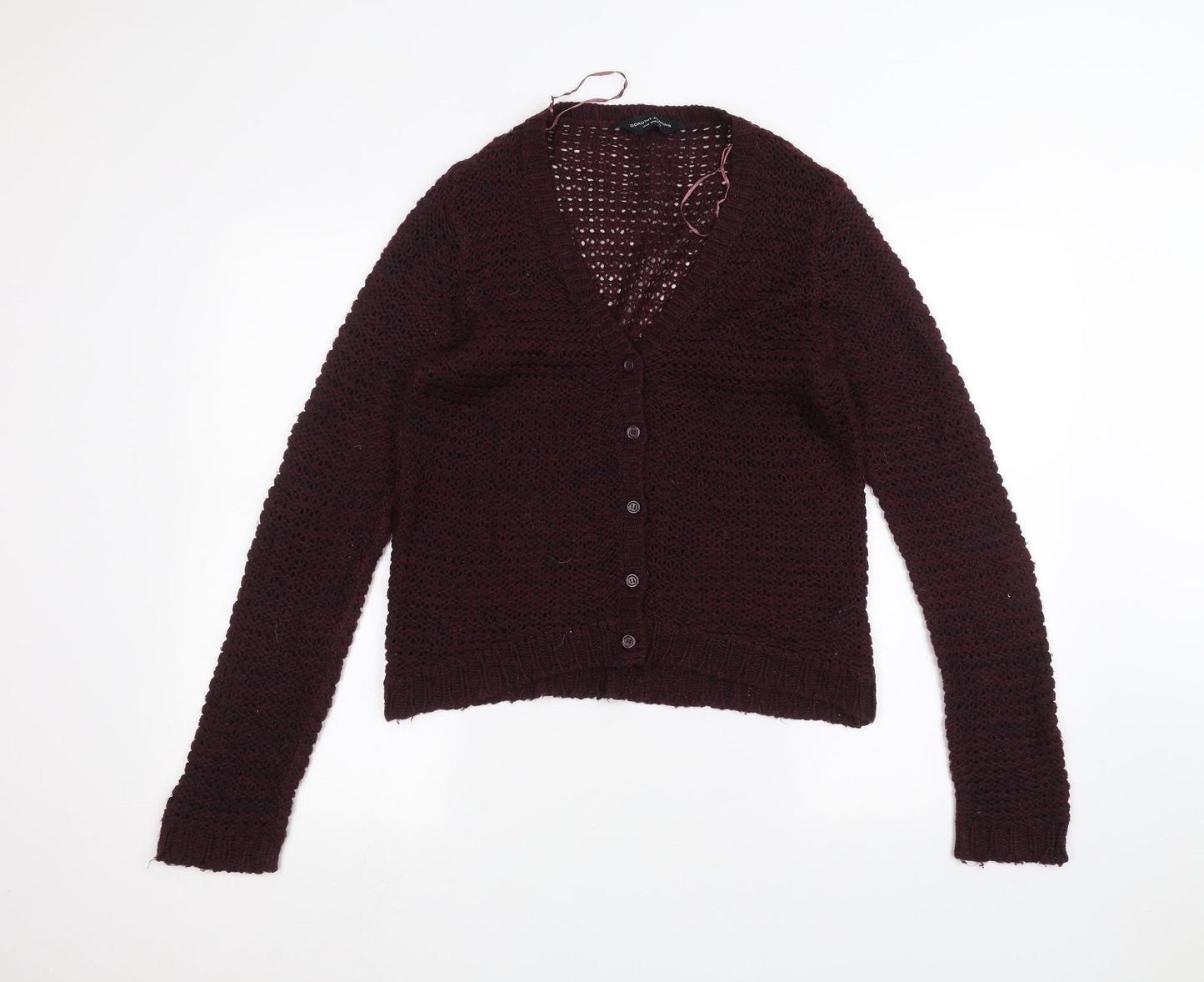 Dorothy Perkins Womens Red   Jacket Coatigan Size 14