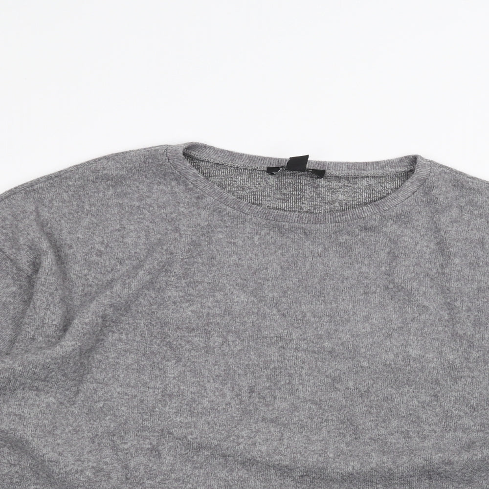 New Look Womens Grey   Pullover Jumper Size L