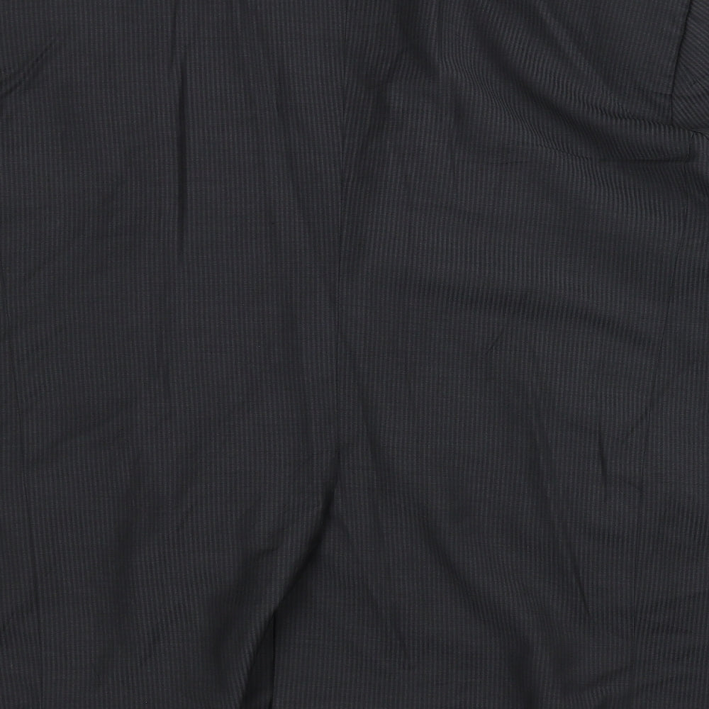 Preworn Mens Black   Jacket Suit Jacket Size 40
