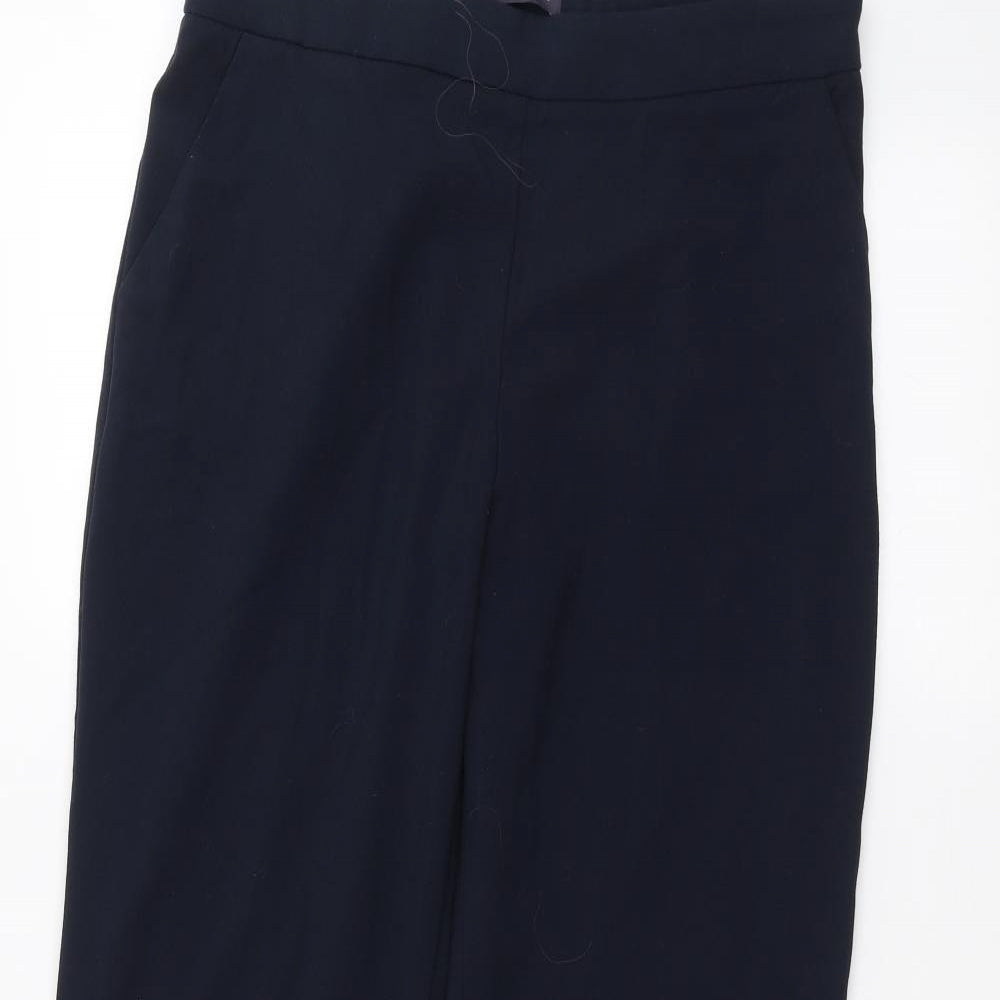 Marks and Spencer Womens Blue   Trousers  Size 12 L25 in