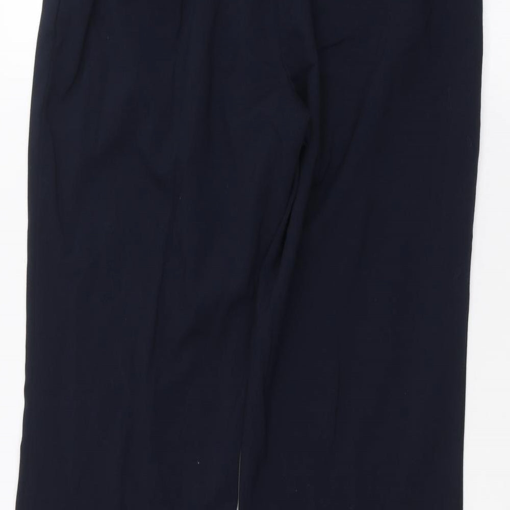 Marks and Spencer Womens Blue   Trousers  Size 12 L25 in