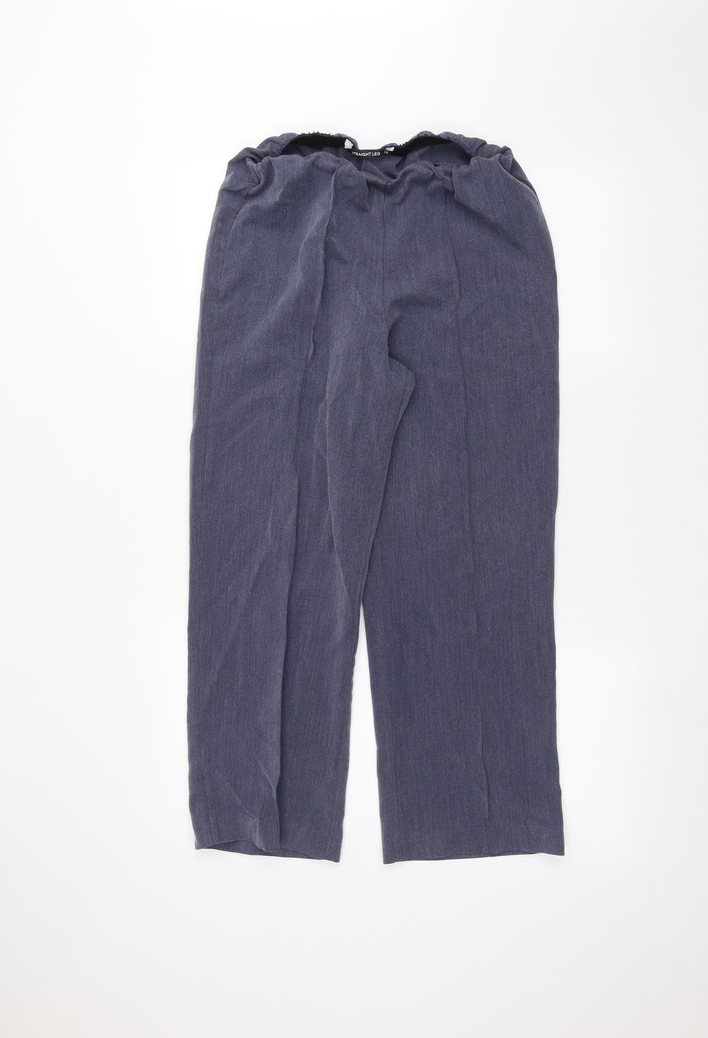 Preworn Womens Blue   Trousers  Size 12 L22 in