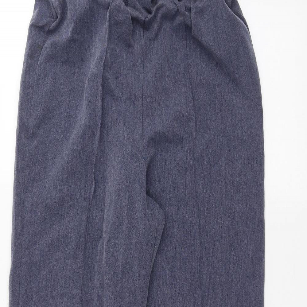 Preworn Womens Blue   Trousers  Size 12 L22 in