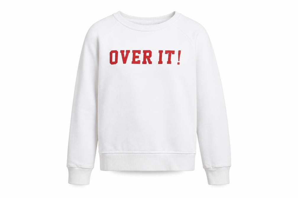 Primark Girls White   Pullover Jumper Size 11-12 Years